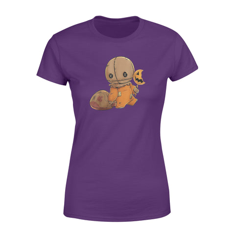 Image of Trick r Treat Funny Cute Sam Halloween - Standard Women's T-shirt