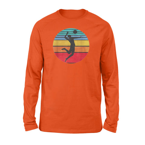 Image of Beach Volleyball Retro Vintage Player Coach - Standard Long Sleeve