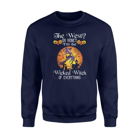 Image of Im The Wicked Witch Of Everything Halloween - Standard Fleece Sweatshirt