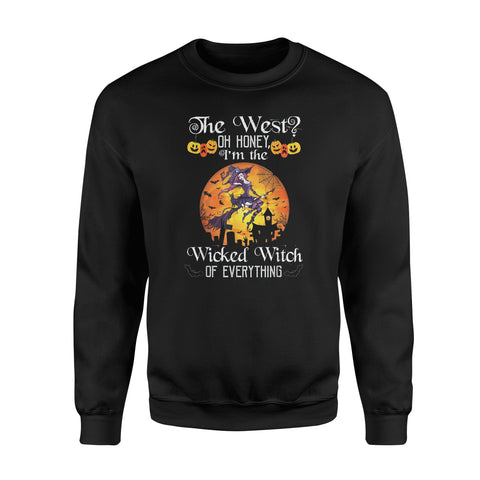 Image of Im The Wicked Witch Of Everything Halloween - Standard Fleece Sweatshirt