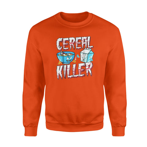 Image of Halloween Costume Cereal Killer - Standard Fleece Sweatshirt
