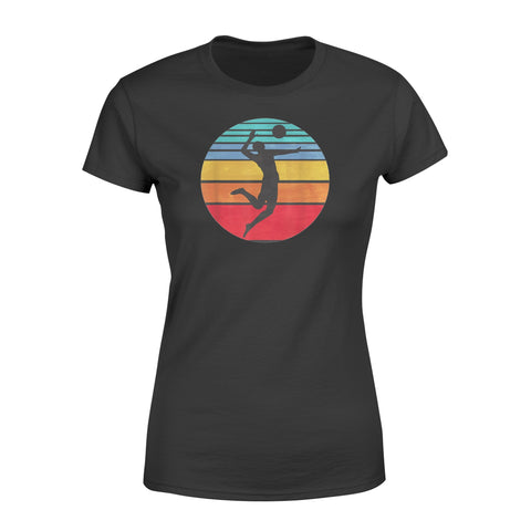 Image of Beach Volleyball Retro Vintage Player Coach - Standard Women's T-shirt