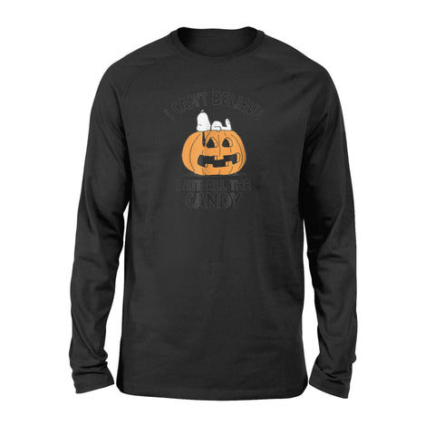 Image of Peanuts Halloween Snoopy All The Candy - Standard Long Sleeve
