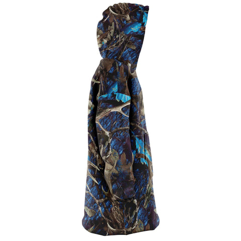 Image of Turquoise Hunting Camo - Snug Hoodie AOP