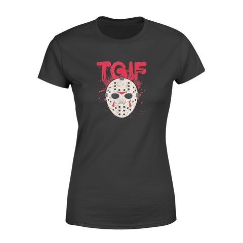 Image of TGIF Thank God Its Friday Halloween Scary - Standard Women's T-shirt