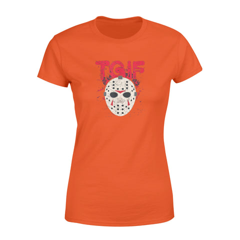 Image of TGIF Thank God Its Friday Halloween Scary - Standard Women's T-shirt