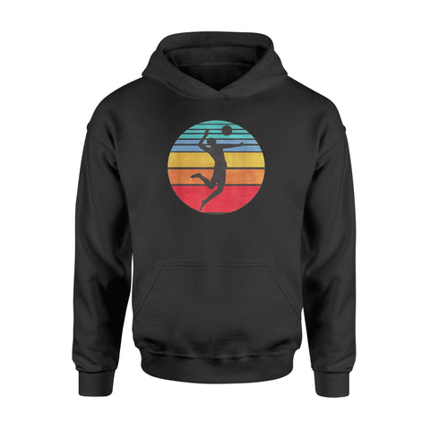 Image of Beach Volleyball Retro Vintage Player Coach - Standard Hoodie