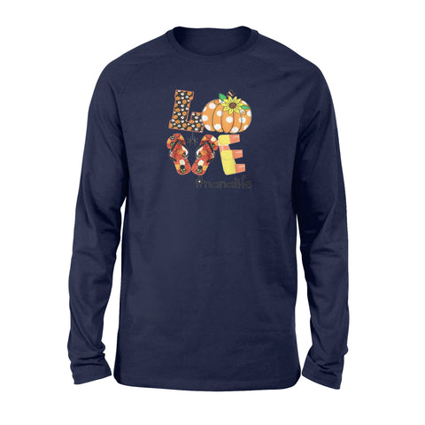 Image of Love nana life- Halloween sunflower - Standard Long Sleeve