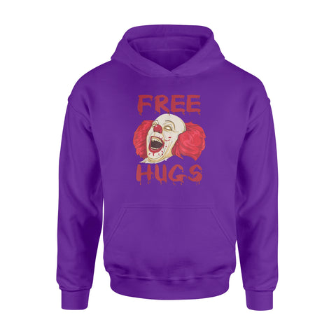 Image of Free Hugs Evil Killer Scary Clown Halloween - Standard Hoodie