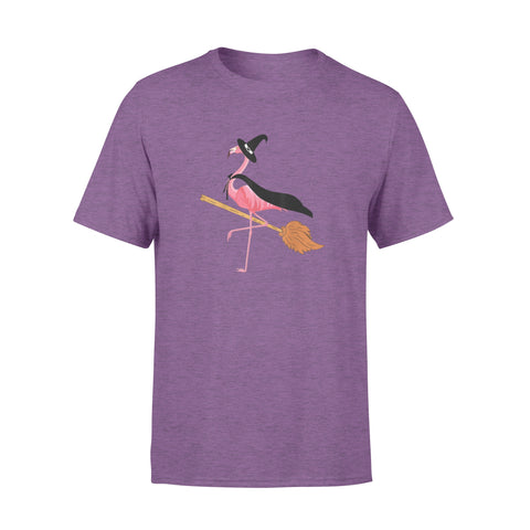 Image of Flamingo Witch Easy Halloween Costume - Premium T-shirt