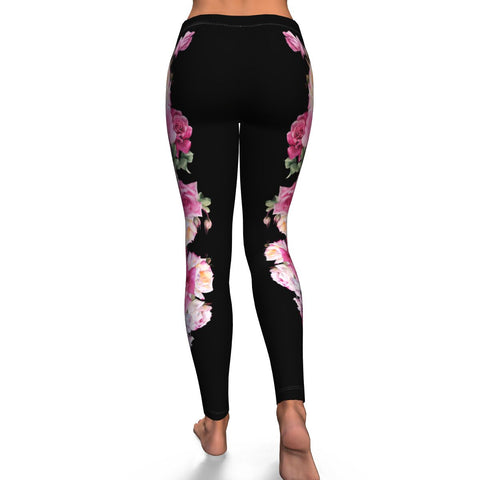 Image of Roses Legging All Over Print