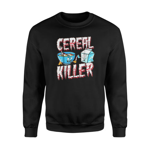 Image of Halloween Costume Cereal Killer - Standard Fleece Sweatshirt