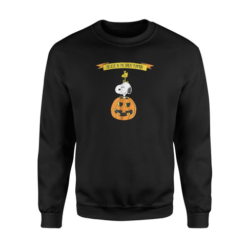 Image of Peanuts Halloween Believe - Standard Fleece Sweatshirt