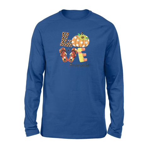 Image of Love nana life- Halloween sunflower - Standard Long Sleeve