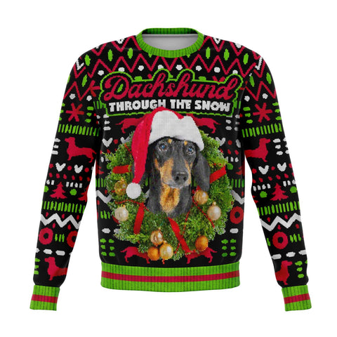 Image of Dachshund Ugly Sweater Christmas