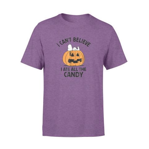 Image of Peanuts Halloween Snoopy All The Candy - Premium T-shirt