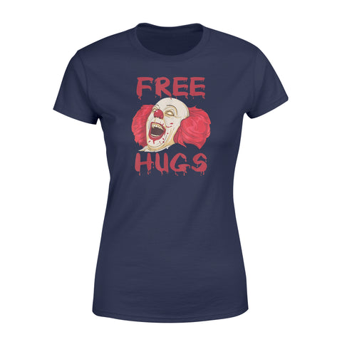 Image of Free Hugs Evil Killer Scary Clown Halloween - Standard Women's T-shirt