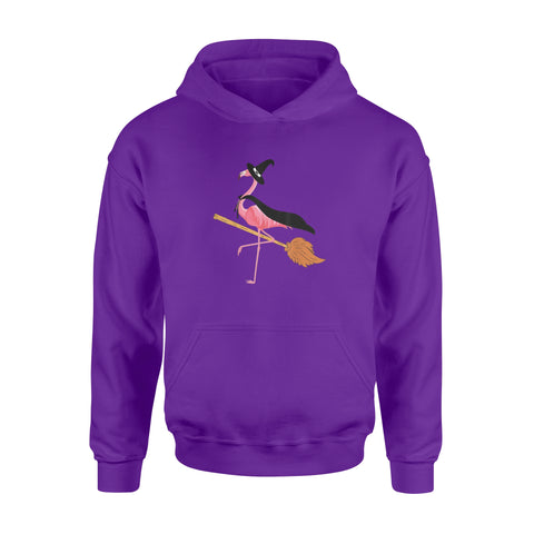 Image of Flamingo Witch Easy Halloween Costume - Standard Hoodie