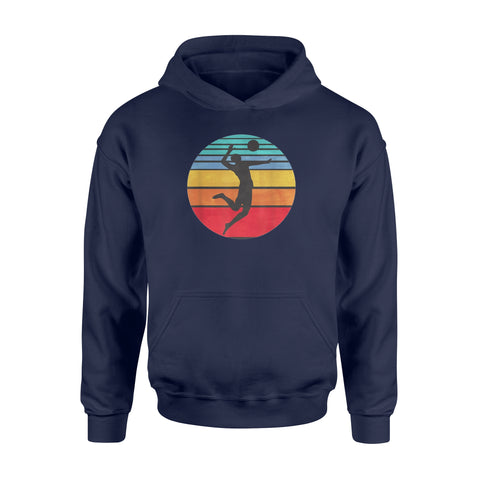 Image of Beach Volleyball Retro Vintage Player Coach - Standard Hoodie