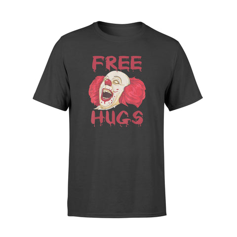 Image of Free Hugs Evil Killer Scary Clown Halloween - Premium T-shirt