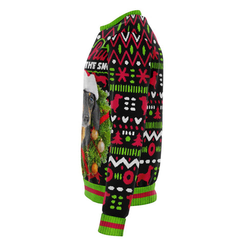 Image of Dachshund Ugly Sweater Christmas