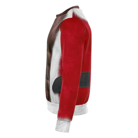 Image of Fitness Santa Ugly Christmas Sweatshirt