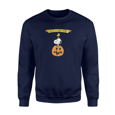 Image of Peanuts Halloween Believe - Standard Fleece Sweatshirt