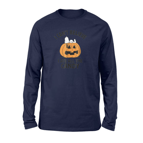 Image of Peanuts Halloween Snoopy All The Candy - Standard Long Sleeve
