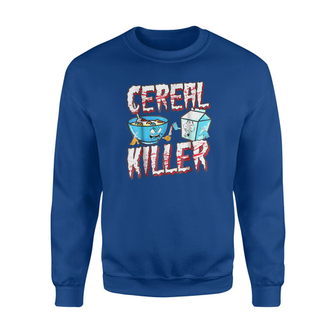 Image of Halloween Costume Cereal Killer - Standard Fleece Sweatshirt