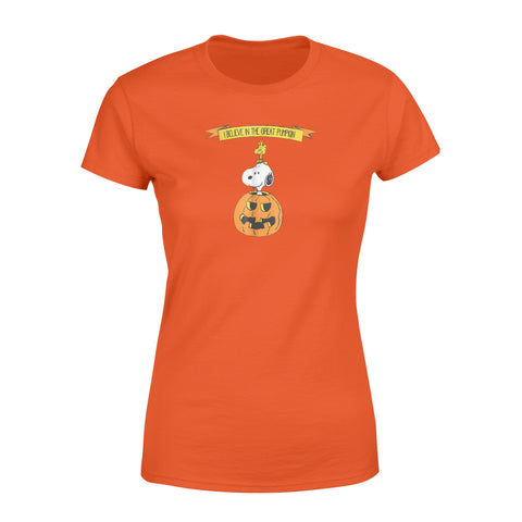 Image of Peanuts Halloween Believe - Standard Women's T-shirt