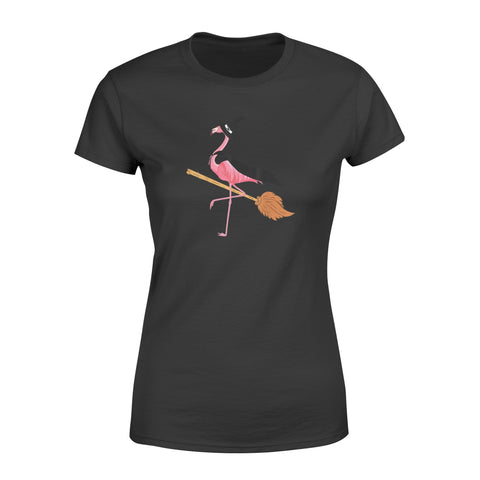 Image of Flamingo Witch Easy Halloween Costume - Standard Women's T-shirt