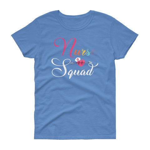 Image of Personalized Cute Nurse Squad Shirt Women's short sleeve t-shirt, Cute Shirt For Nurse