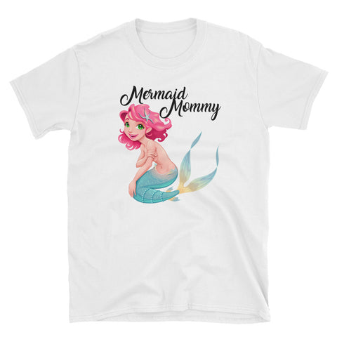 Image of Mermaid Mommy Short-Sleeve Unisex T-Shirt, Mother's Day Gift For Mommy