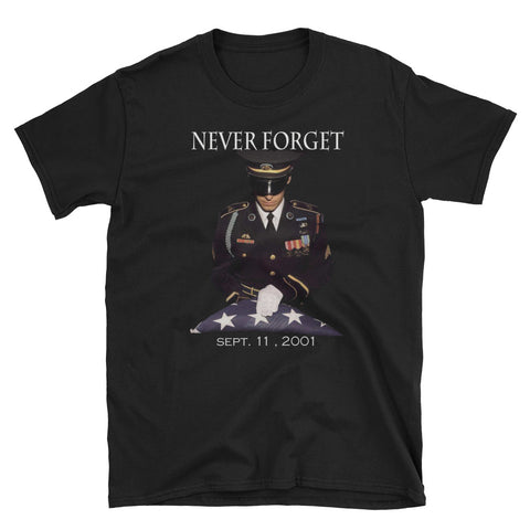 Image of Never Forget Sept 11 2001 Short-Sleeve Unisex T-Shirt