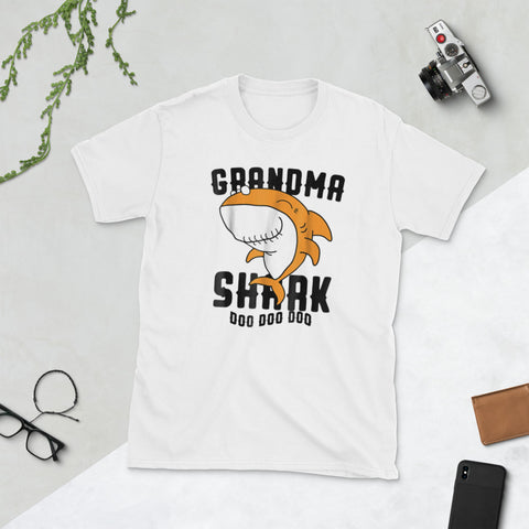 Image of Grandmasaurus T shirt T rex Grandma Saurus Dinosaur Short-Sleeve Unisex T-Shirt