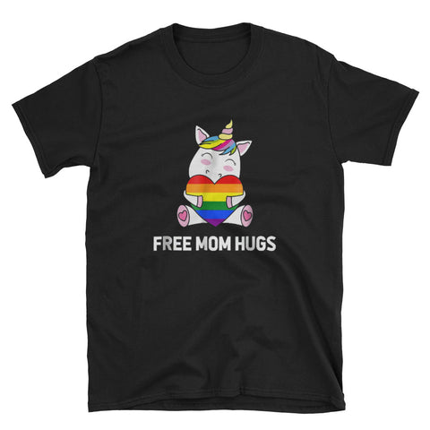 Image of Free Mom Hugs - MOTHER Unicorn Short-Sleeve Unisex T-Shirt