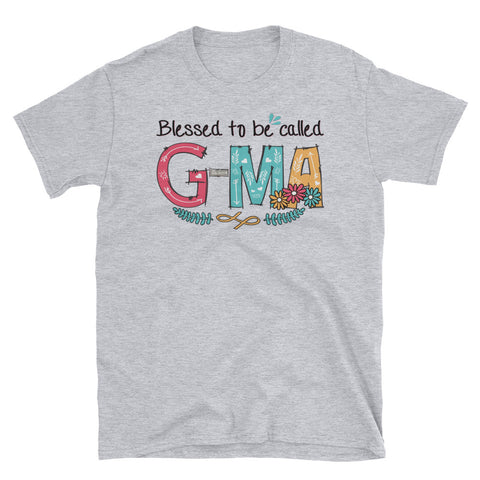 Image of Blessed To Be Called G-MA Short-Sleeve Unisex T-Shirt, Funny Grandma Shirt