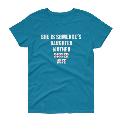Image of Daughter Mother Sister Wife Women's short sleeve t-shirt