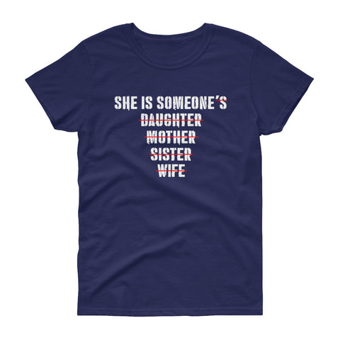 Image of Daughter Mother Sister Wife Women's short sleeve t-shirt