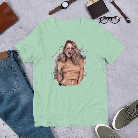 Image of Sexy Girl Dance Short-Sleeve Unisex T-Shirt, Party T-shirt For Men, Women