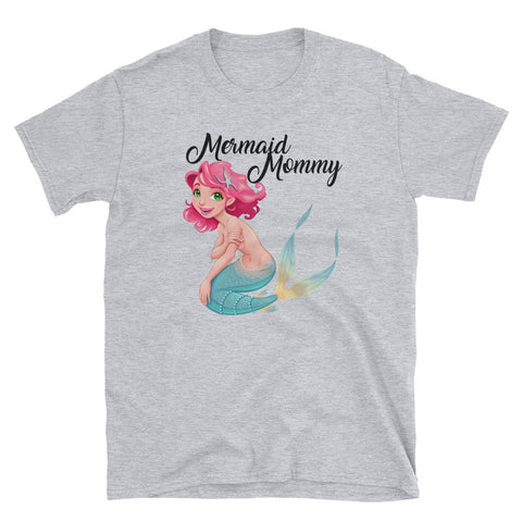 Image of Mermaid Mommy Short-Sleeve Unisex T-Shirt, Mother's Day Gift For Mommy