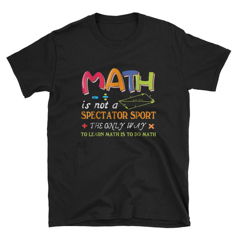 Image of Math funny teacher Short-Sleeve Unisex T-Shirt