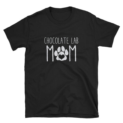Image of Chocolate Lab Mom - MOTHER DAY Short-Sleeve Unisex T-Shirt