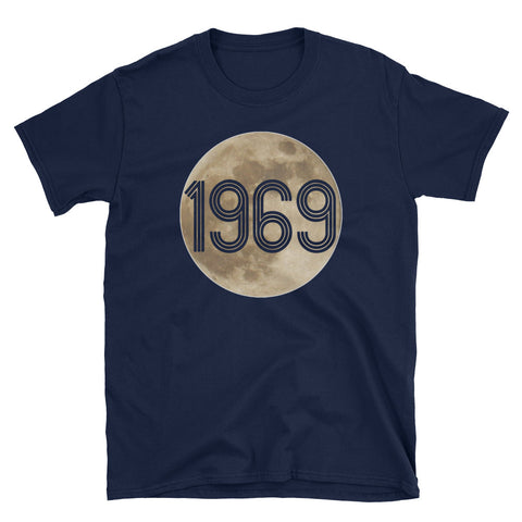 Image of 50 Years Anniversary Apollo 11 Short-Sleeve Unisex T-Shirt, Moon Tee, Apollo 11 Anniversary Tee