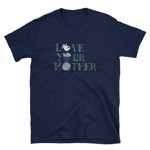 Image of Mother Earth Day Art Short-Sleeve Unisex T-Shirt