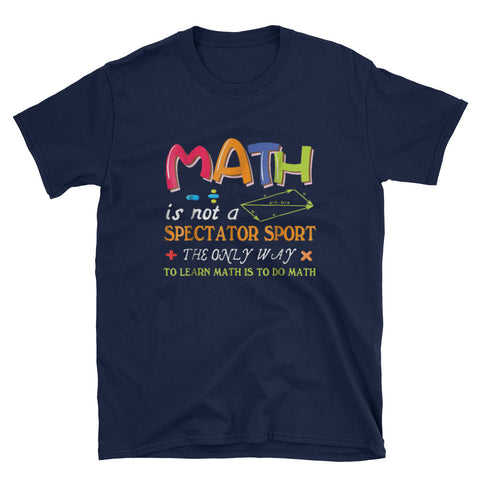 Image of Math funny teacher Short-Sleeve Unisex T-Shirt