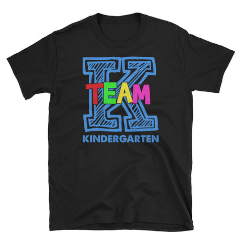 Image of Team Kindergarten T- shirt Teacher For Men and Women Short-Sleeve Unisex T-Shirt, Kindergarten Teacher T-shirt