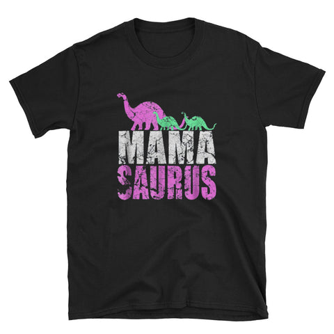 Image of Twin Mom Mama Saurus Short-Sleeve Unisex T-Shirt