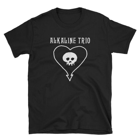 Image of Alkaline Trio Classic Heartskull Short-Sleeve Unisex T-Shirt