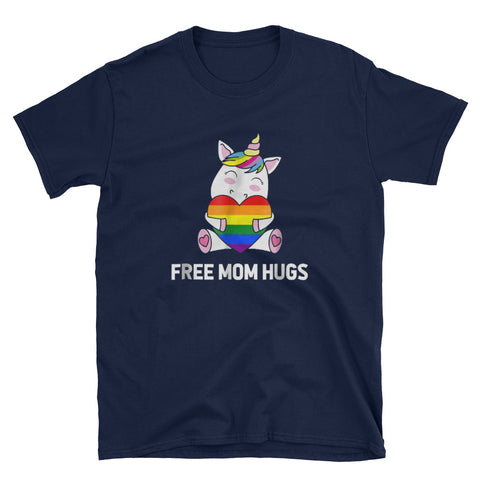 Image of Free Mom Hugs - MOTHER Unicorn Short-Sleeve Unisex T-Shirt